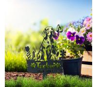 WEIYALIY Personalised Dog Memorial Gift, Bloodhound Dog Memorial Plaques, Metal Garden Decor, Custom Name Sign, Pet Grave Marker for Dogs, Headstone, Pet Bereavement Gifts, Remembrance Plaque