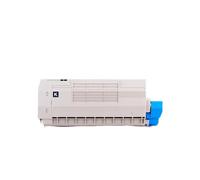 WEIYAOYAOWH 1PCS C712 Toner Cartridge For O-KI c712 c712n c712dn Compatible Color BK 11000 Pages CMY 11500(BK-11000 Pages)