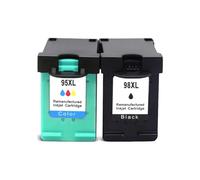 WEIYAOYAOWH 95 98 Compatible Ink Cartridge Replacement For Photosmart C4183 C4188 2570 Deskjet 5940 D4145 6130 6313 Printer