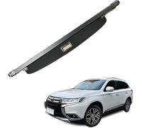 WeiYH Car Retractable Rear Trunk Parcel Shelf for Mitsubishi Outlander 2012-2021, Rear Boot Cargo Cover Curtain Shield, boot load luggage cover blind