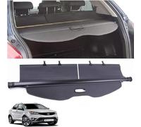 WeiYH Car Retractable Rear Trunk Parcel Shelf for SsangYong Korando 2011-2019, Rear Boot Cargo Cover Curtain Shield, boot load luggage cover blind