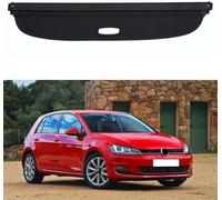 WeiYH Car Retractable Rear Trunk Parcel Shelf for VW Golf 7 MK7 2013-2019, Rear Boot Cargo Cover Curtain Shield, boot load luggage cover blind