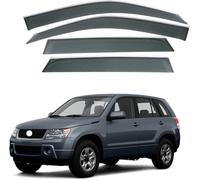 WeiYH Wind Deflectors for Suzuki Grand Vitara 2005-2015, Keep Your Car Ventilated in Rain Car Rain Guard Shield Stick-on Fitment Weathershields