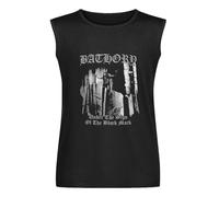 WEIZHINA Bathory Under The Sign of The Black Mark Album Sleeveless T-Shirt Black XXL