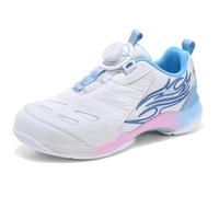 WEJIESS Children's Sports Shoes Breathable Tennis Shoes Boys' Indoor Shoes Teenage Running Shoes Girls' Lightweight Outdoor Fitness Sports Shoes