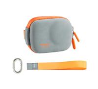 Wejinron Storage Case for DJI Osmo action 6/Osmo Nano, Carrying Case with Lanyard & Carabiner Accessories Compatible with DJI Osmo Action 6/Osmo Nano/Insta360 Go Ultra/Gopro Hero 13/12/11 (Grey)