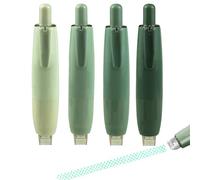 WEJOY 4PCS Double Sided Tape Pens, Tape Roller Pen for Wrapping Presents,Double Sided Glue Pens for Crafting,Card Making Albums,Journals,White out Correction Tape for Home & Office Use (Green)