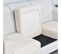 WEJOY Sofa Seat Cushion Cover, Stretch Seat Cushion Protector, Elastic Cushion Cover, Cover Cover for Sofa Seat Cushion, Non-slip Fabric Tartan