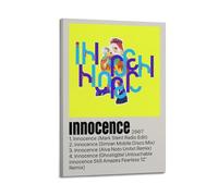 WEJWHHTHUU Björk Innocence Posters Canvas Cover Print Aesthetic Poster Modern Art Painting for Living Room 24x36inch(60x90cm) Frame-style