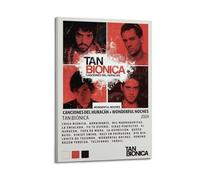 WEJWHHTHUU Canciones Del Huracán + Wonderful Noches By Tan Biónica Posters Canvas Cover Print Aesthetic Poster Modern Art Painting for Living Room 20x30inch(50x75cm) Frame-style