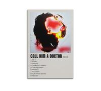 WEJWHHTHUU GFOTY Call Him A Doctor Posters Canvas Cover Print Aesthetic Poster Modern Art Painting for Living Room 24x36inch(60x90cm) Unframe-style