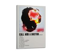 WEJWHHTHUU GFOTY Call Him A Doctor Posters Canvas Cover Print Aesthetic Poster Modern Art Painting for Living Room 20x30inch(50x75cm) Frame-style