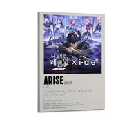 WEJWHHTHUU I-dle ARISE Posters Canvas Cover Print Aesthetic Poster Modern Art Painting for Living Room 16x24inch(40x60cm) Frame-style