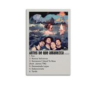 WEJWHHTHUU Morat Antes De Que Amanezca Posters Canvas Cover Print Aesthetic Poster Modern Art Painting for Living Room 24x36inch(60x90cm) Unframe-style