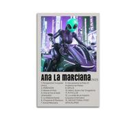 WEJWHHTHUU PROLAPSABLE Ana La Marciana Posters Canvas Cover Print Aesthetic Poster Modern Art Painting for Living Room 24x36inch(60x90cm) Unframe-style