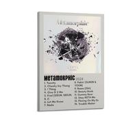 WEJWHHTHUU STAYC Metamorphic Posters Canvas Cover Print Aesthetic Poster Modern Art Painting for Living Room 24x36inch(60x90cm) Frame-style