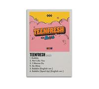 WEJWHHTHUU STAYC TEENFRESH Posters Canvas Cover Print Aesthetic Poster Modern Art Painting for Living Room 20x30inch(50x75cm) Unframe-style