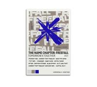 WEJWHHTHUU The Name Chapter FREEFALL By TOMORROW X TOGETHER. Posters Canvas Cover Print Aesthetic Poster Modern Art Painting for Living Room 08x12inch(20x30cm) Unframe-style
