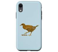 Weka New Zealand Bird Flightless Native NZ bird Case for iPhone XR