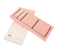 WEKADRIN 1 Box Color Decorative Sticky Tabs Memo Pads Portable Self Adhesive To Do List Pads for Office School Home Use Multi Function Organizational Notes with Delicate Paper Design Pack