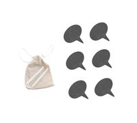 WEKADRIN 1 Set Cheese Toppers Kit with Chalk Pencils and Bag Unique Decorative Cake Inserts for Desserts for Cheese Markers and Birthday Cake Toppers