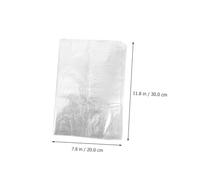 WEKADRIN 100 Pcs Transparent PVC Heat Shrink Bags Shrinkable Plastic Packaging Film for Protecting and Sealing Items Scratch-resistant Material Activation with Hair Dryer
