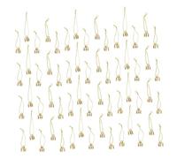 WEKADRIN 1000pcs Christmas Tree Decoration Caps Christmas Decoration Caps Golden