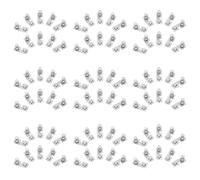 WEKADRIN 100Pcs Aa Battery Spring Contacts Stainless Steel Positive Negative Terminal Clips 24X10Mm Corrosion Resistant Metal Battery Holder Springs for Flashlights Rc and DIY Projects