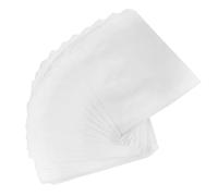 WEKADRIN 100Pcs Grease Resistant Disposable Paper Snack Bags Portable Sweet and Fried Food Pouches Biodegradable Food Storage for Camping Picnic Bbq