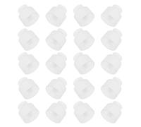 WEKADRIN 100pcs Leakproof Plastic Bottle Closure Caps with User-friendly Push Pull Design Versatile Replacement Tops for Cosmetic Liquid Storage Lightweight Covers for Travel and Daily Use