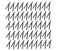WEKADRIN 100pcs Makeup Brush Protective Covers PE Material Expandable Net Protector for Various Brush Helps Maintain Shape and Prevent Damage During Storage and Drying