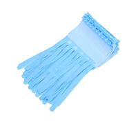WEKADRIN 100pcs Medical Id Wristbands PVC Blank Writable Hospital Patient Identification Bracelets Tear-Resistant Blue Disposable Wristband Supplies for Clinics and Healthcare Facilities