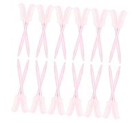 WEKADRIN 100pcs Mini Makeup Comb Lash Separator Eyebrow Brush Grooming Tool with Fine Toothed Precision Plastic Sl esign for Women Makeup and Travel