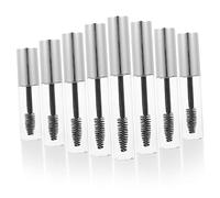 WEKADRIN 10ml Mini Mascara Tubes 8pcs Refillable Eyelash Liquid Containers Portable Plastic Bottles for DIY Makeup for Tech Supplies and Women