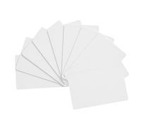 WEKADRIN 10PCS Blank Cards White Contactless Writable for Access Control Attendance Property Identification and Industrial Automation Systems