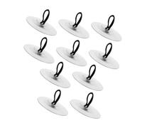 WEKADRIN 10Pcs Copper Finger Cymbals with Elastic Bands for Mini Percussion Instruments Lightweight Musical Props for Belly Dance S Rhythm Education and Fun Play