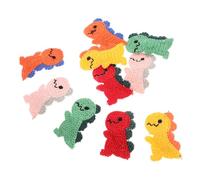 WEKADRIN 10pcs Dinosaur Hair Clips Cute Snap Barrettes for Teens Lightweight Hair Accessories with Playful Colors Easy to Use