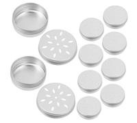 WEKADRIN 10Pcs Dog Scent Training Kit Aluminum Sniffle Boxes for Nose Work and Stress Relief Threaded Pet Odor Detection Tins for Puppy and Adult Dog Skills Development