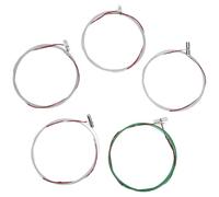 WEKADRIN 10pcs Guzheng Metal Wire Strings Replacement Set for 6-10 Strings Professional Guzheng Part Accessories Suitable for Musical Instrument Maintenance