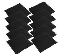 WEKADRIN 10Pcs Microfiber Musical Instrument Cleaning Cloths Double-sided Soft Polishing Wipes for Guitar Violin Piano Maintenance Reusable and Portable