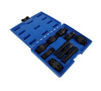 WEKADRIN 10pcs Motorcycle Flywheel Puller Set Blue, Universal Rotor Puller Kit for Dirtbike, Atv, Small Engine Repair, Compatible with Yamaha and Mechanical Crankshaft Removal