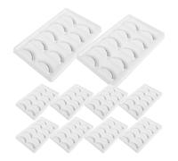 WEKADRIN 10pcs Practice False Eyelashes Artificial Fiber Lash Extension Training Kit Synthetic Strip Lashes for Beginners Eyelash Extension Practice Strips