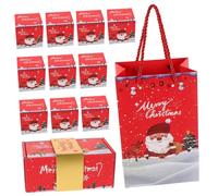 WEKADRIN 10pcs Red Folding Pop Up Explosion Present Boxes for Christmas Party Candy Containers Creative Surprise Bounce Gift Boxes for Birthdays Anniversaries Proposals Festive Holiday