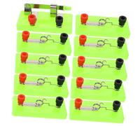 WEKADRIN 10pcs Screw Lamp Holders for Physics Experiments Electrical Circuit Teaching Kit for Primary Middle School Students DIY Science Lighting Base for Educational Use