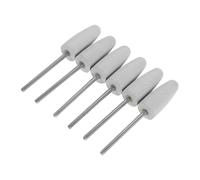 WEKADRIN 10pcs Silicone Rubber Nail Drill Bits Set for Gentle Cuticle Removal and Polishing Soft Silicone Material Nonabrasive Nail Care Tools for Manicure Pedicure Home and Salon Use