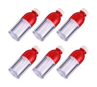 WEKADRIN 10pcs Small Transparent Lip Gloss Bottles Plastic Empty Lip Containers for Women Portable Travel Tubes Squeeze Glaze Holders