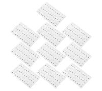 WEKADRIN 10pcs Temporary Face Mole Stickers 5.7x9.7cm Realistic Fake Beauty Spot Decals for Women’s Facial Makeup Art Halloween Party Accessories