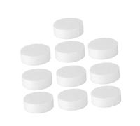 WEKADRIN 10pcs White Polystyrene Foam Cylinder Blocks Reusable Modeling Shapes for DIY Floral Bases Centerpieces Wedding Cake Decorations Craft Projects