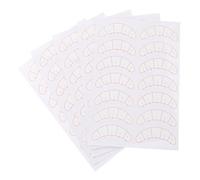 WEKADRIN 10sheets Lash Mapping Stickers Eyelash Extension Training Patches for Students Beauty Salons and Home Use Easy Measurement Tools for Efficient Application and Practice