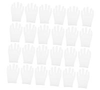 WEKADRIN 12 Pairs Breathable Cotton Gloves for Jewelry Inspection and Watch Checking Durable and Comfortable Hand Covers Elastic Design for Daily Use and Gardening Tasks